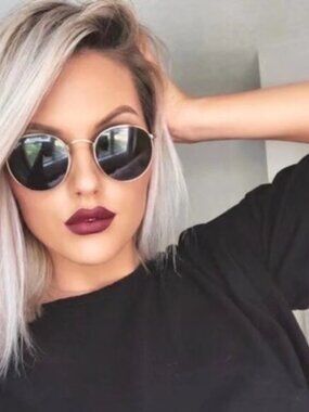 Authentic Ray-Ban Round Metal 3447 50 mm